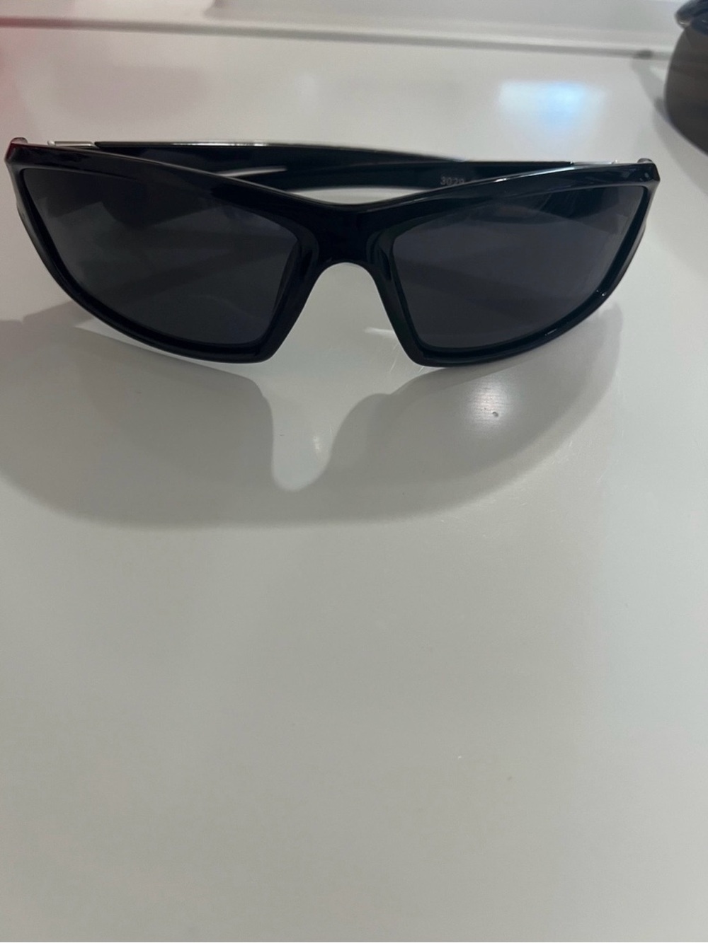 Men's Black Sport Sunglasses - Unbranded Polarized Frame